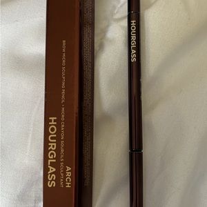 Hourglass eyebrow pencil